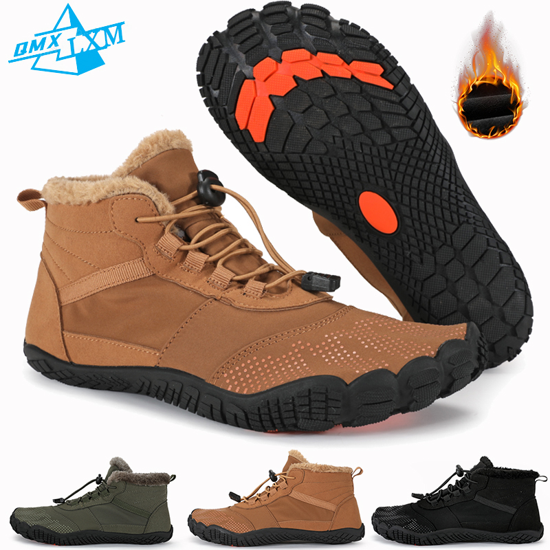 Women'S Shoes With Wide Toe Box - Mens Water proof Winter Snow Shoes