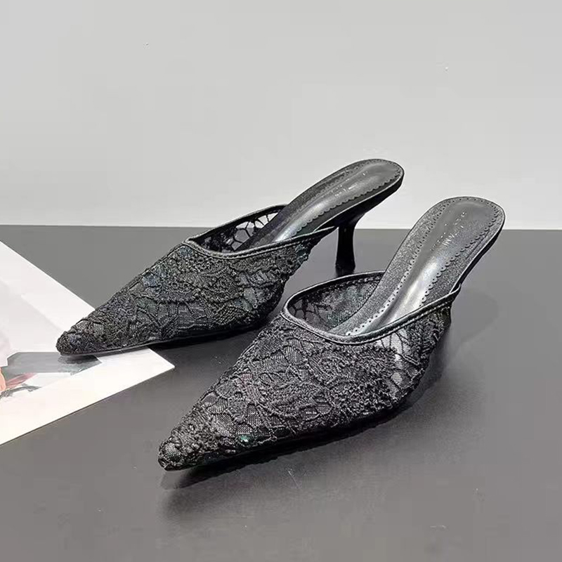 Pointed Toe Slippers Women Mes - Women Shoes Size 7 评论和价格