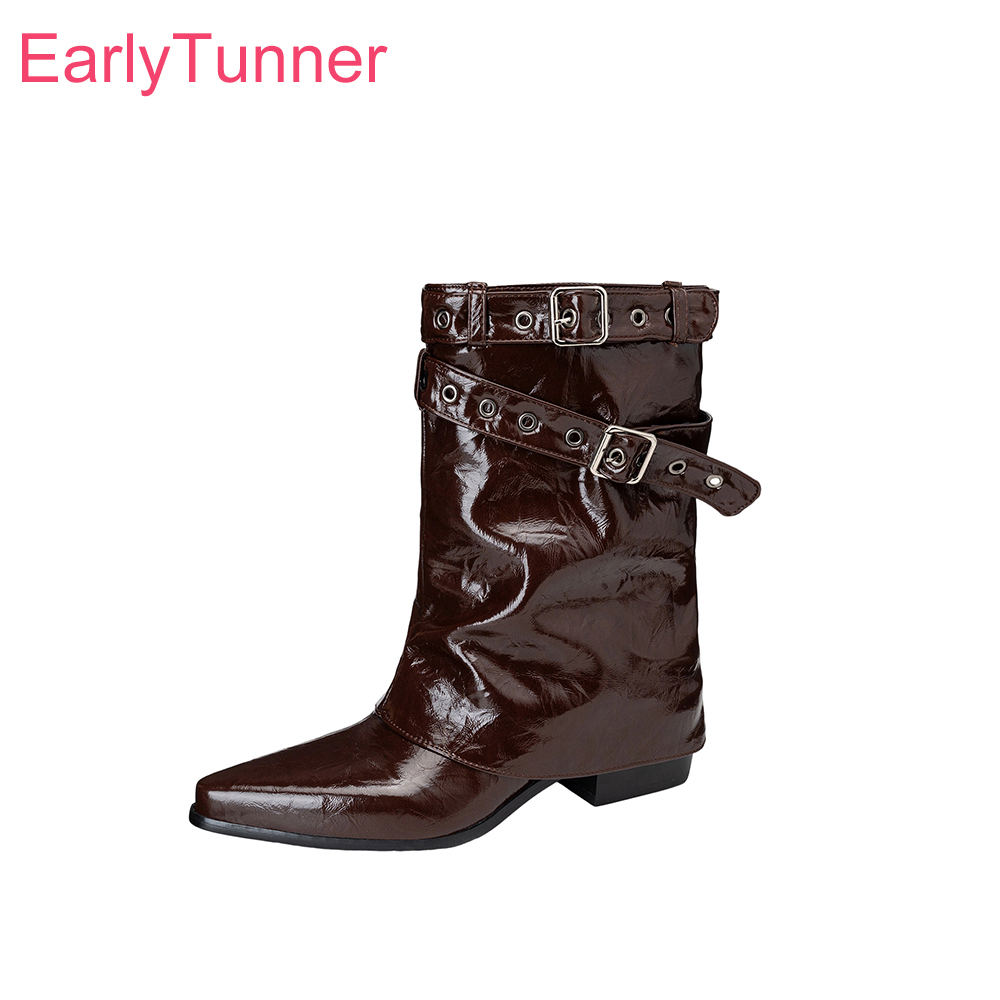  New Winter Comfortable Brown  - Women Shoes Size 7 评论和价格