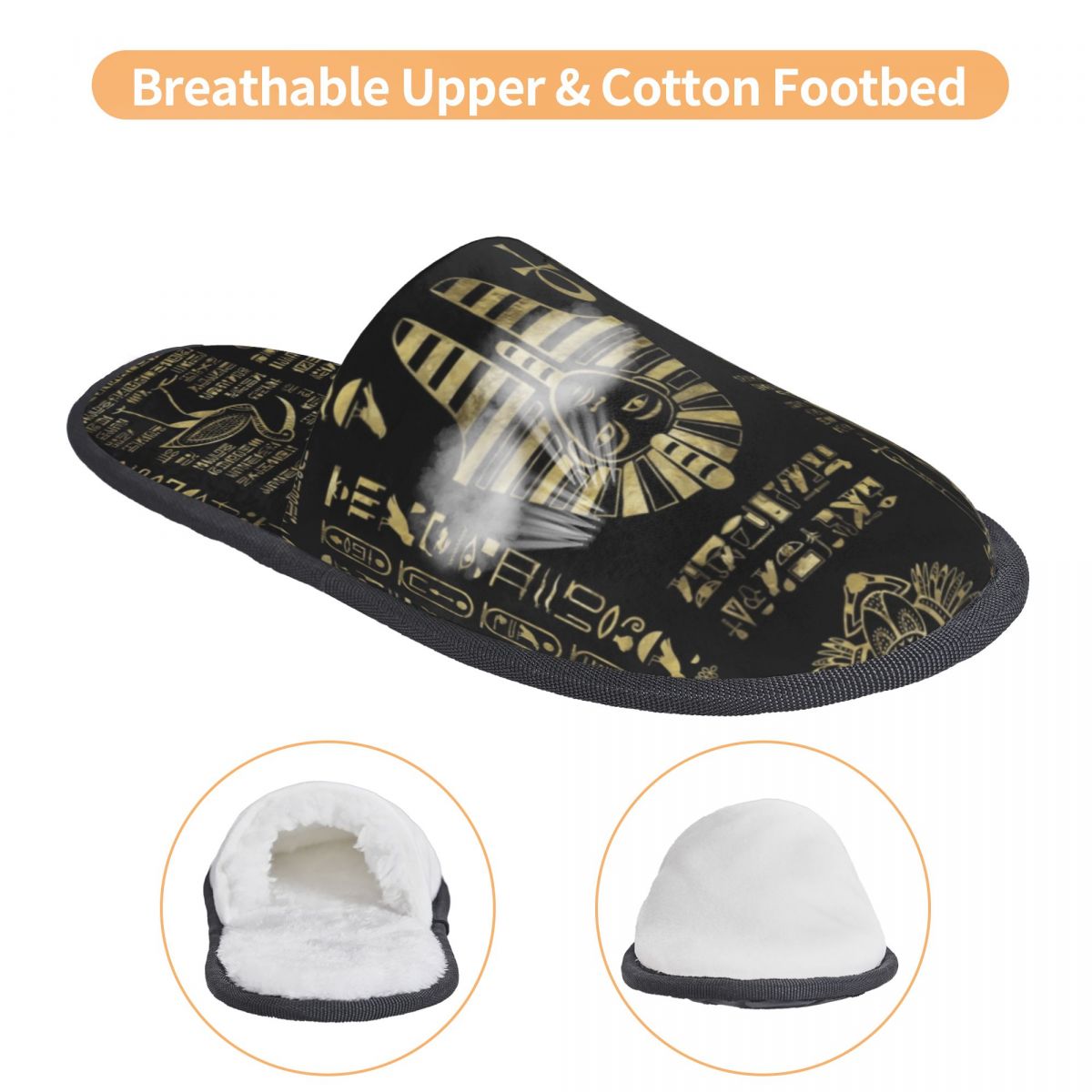 Custom Print Egyptian Hierogly - Women Shoes Egypt 评论和价格