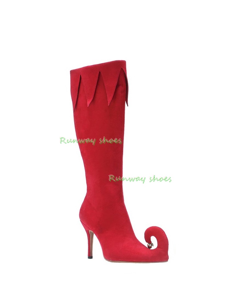 elves dress up boots aldult re - Suede Ankle Boot 评论和价格