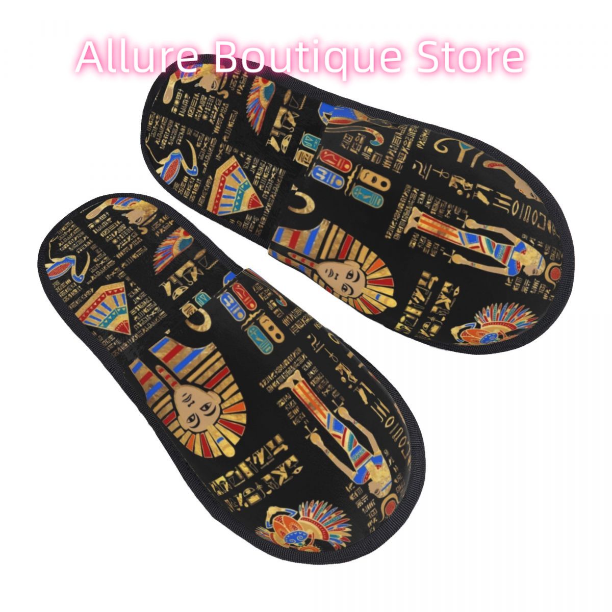 Egyptian Hieroglyphs And Deiti - Women Shoes Egypt 评论和价格