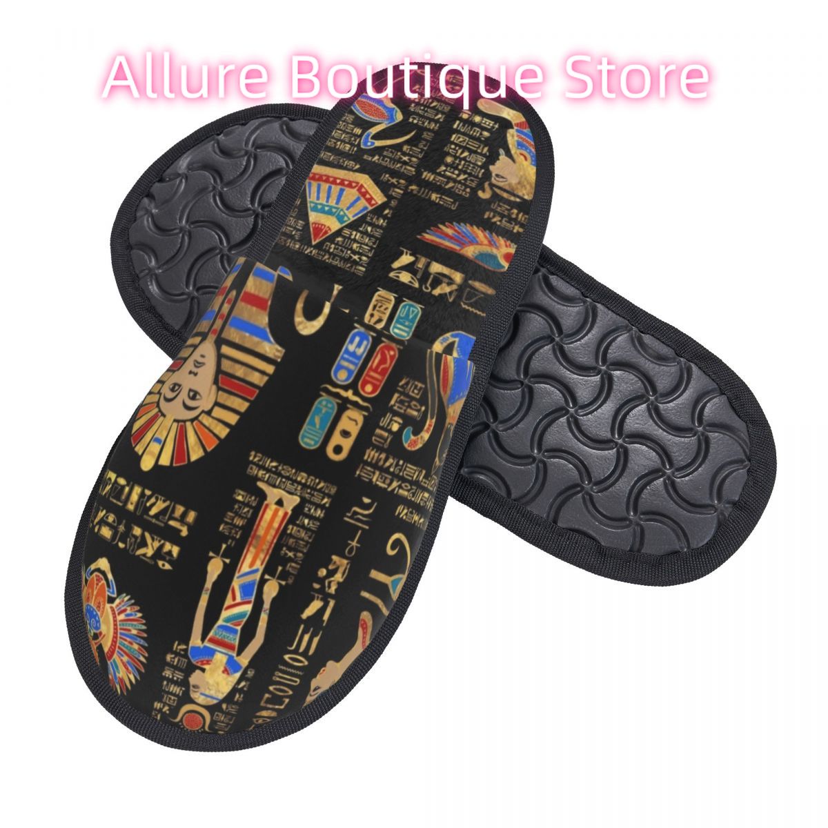 Egyptian Hieroglyphs And Deiti - Women Shoes Egypt 评论和价格