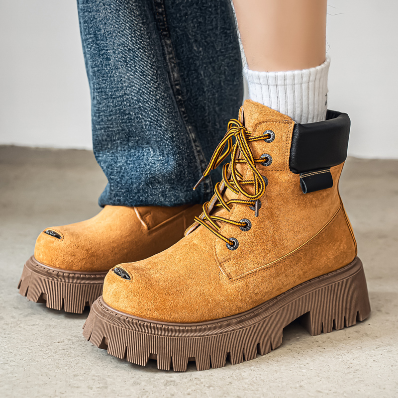Classic High Top Boots Outdoor - Suede Ankle Boot 评论和价格