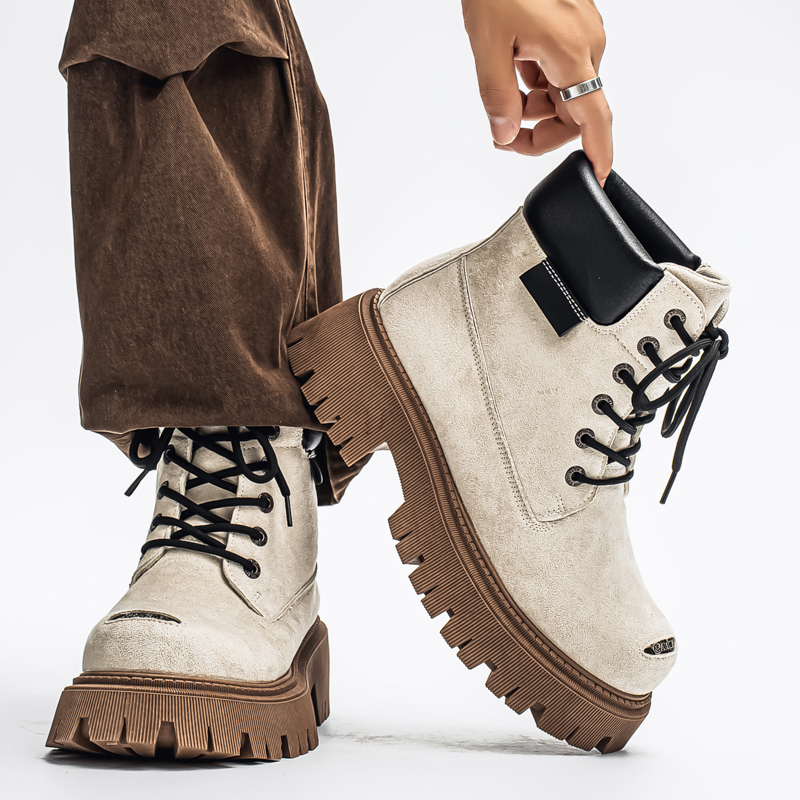 Classic High Top Boots Outdoor - Suede Ankle Boot 评论和价格