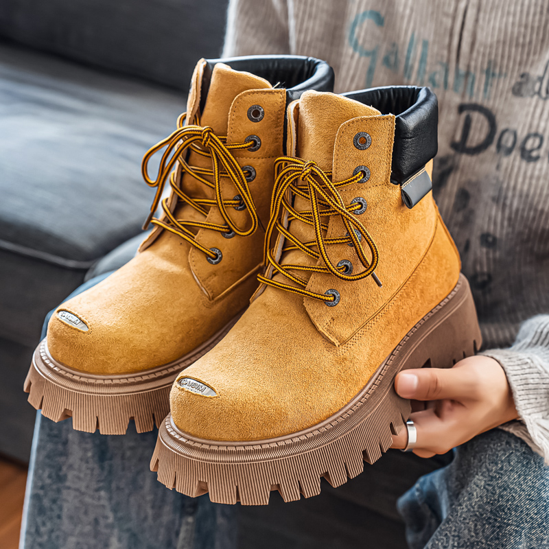 Classic High Top Boots Outdoor - Suede Ankle Boot 评论和价格