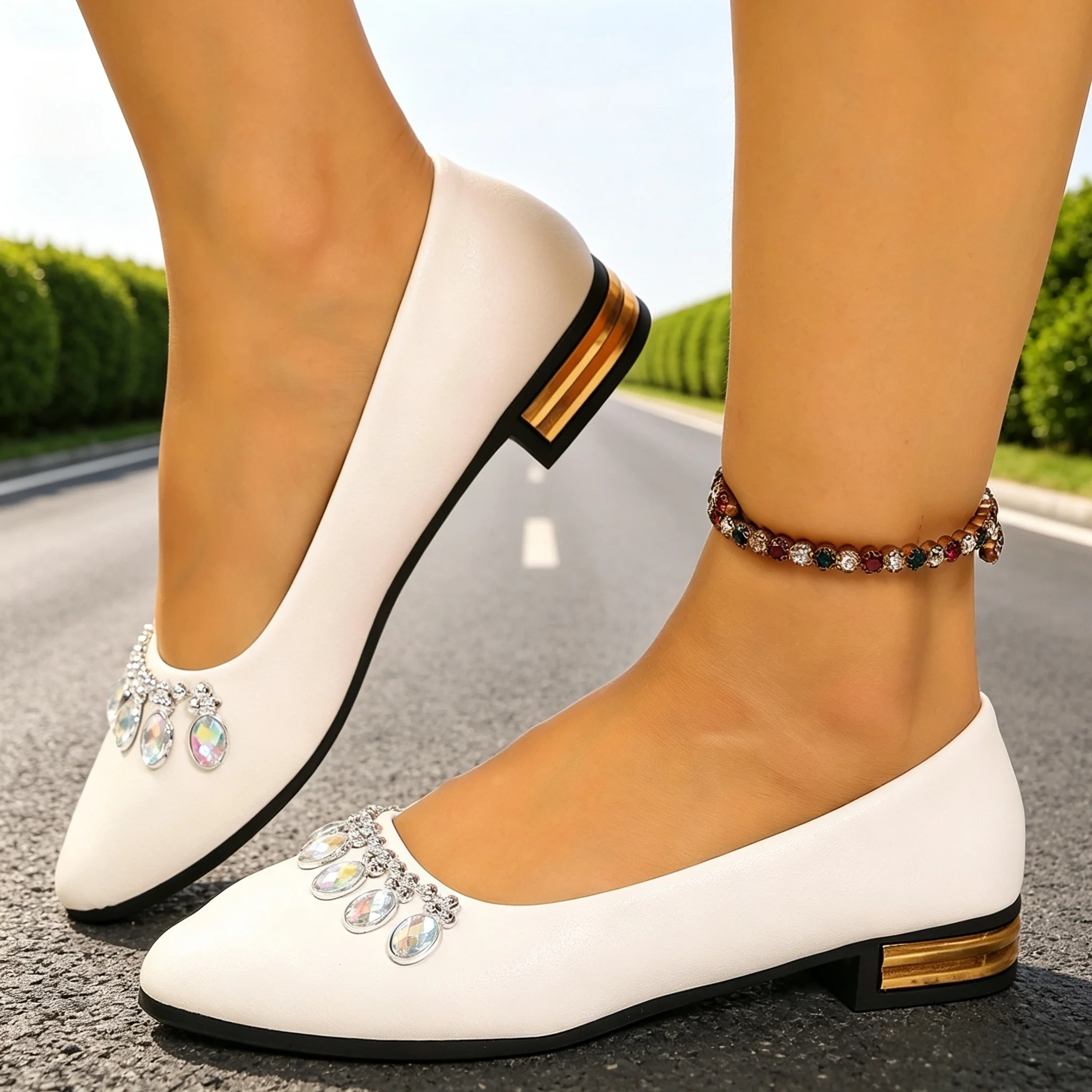 Women Flats Pointed Toe Ballet - Shoes For Women Flats 评论和价格