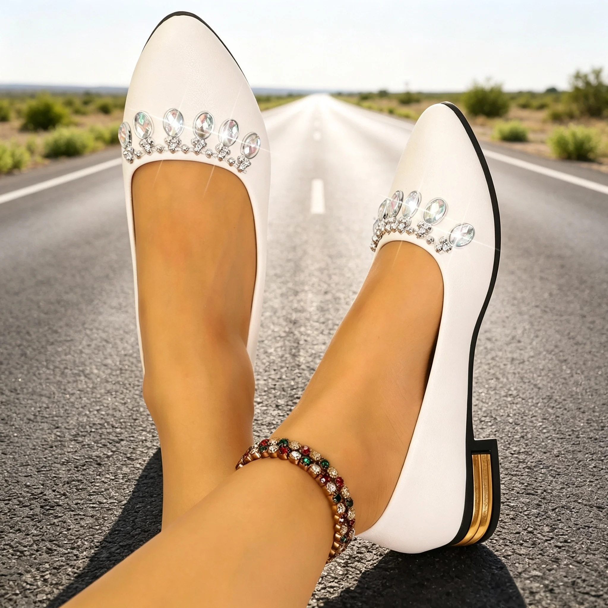 Women Flats Pointed Toe Ballet - Shoes For Women Flats 评论和价格