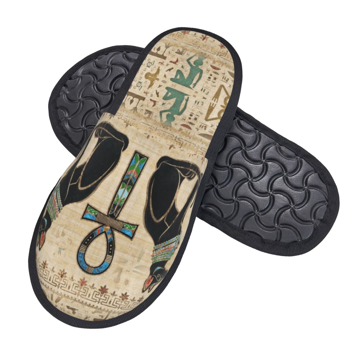 Custom Egyptian Cats And Ankh  - Women Shoes Egypt 评论和价格