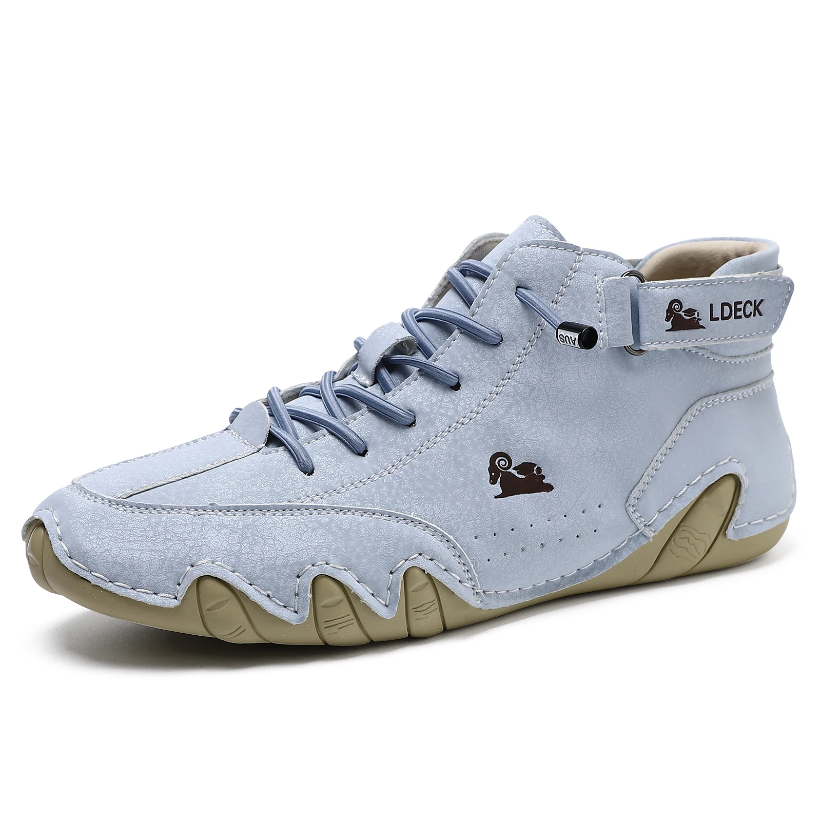 Men's Genuine Leather Shoes An - Suede Ankle Boot 评论和价格