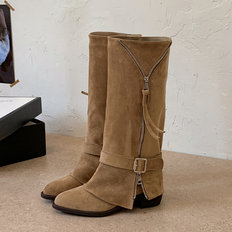 Women Western Cowboy Mid Calf  - Women Shoes Size 7 评论和价格