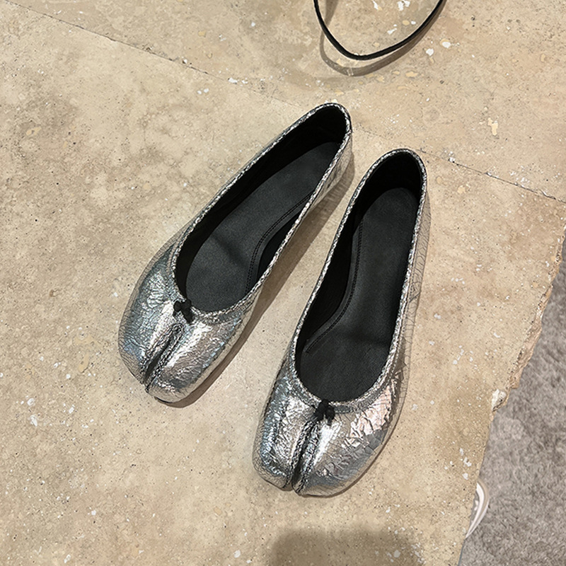 Women's Vintage Split Toe Mary - Shoes For Women Flats 评论和价格