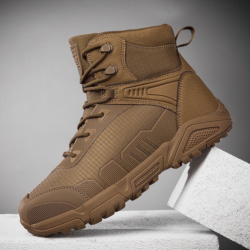 Men Tactical Boots Male Army S - Suede Ankle Boot 评论和价格