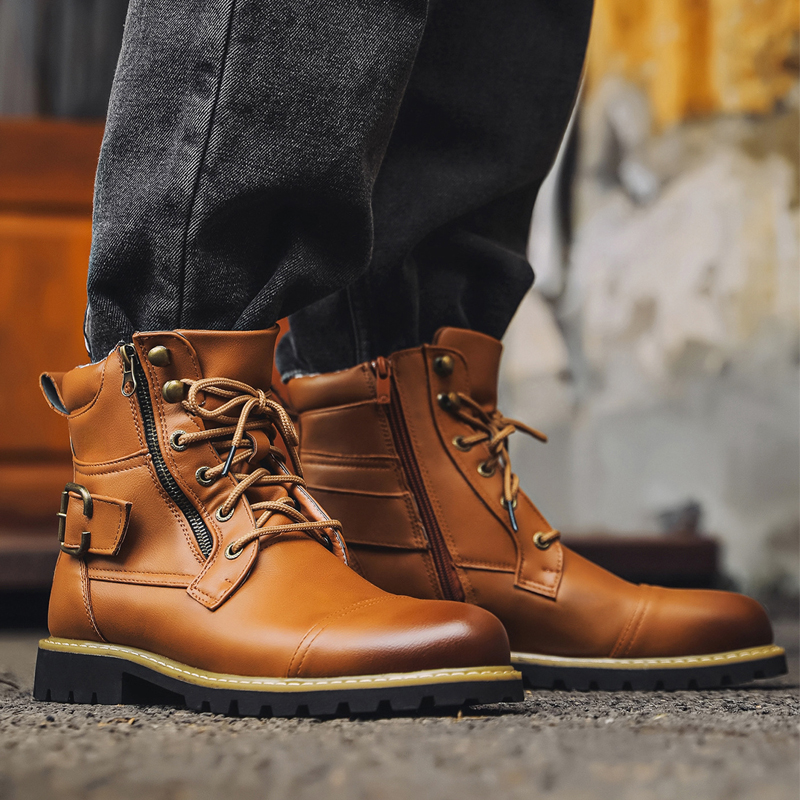 Quality Men Leather Boots Meta - Suede Ankle Boot 评论和价格