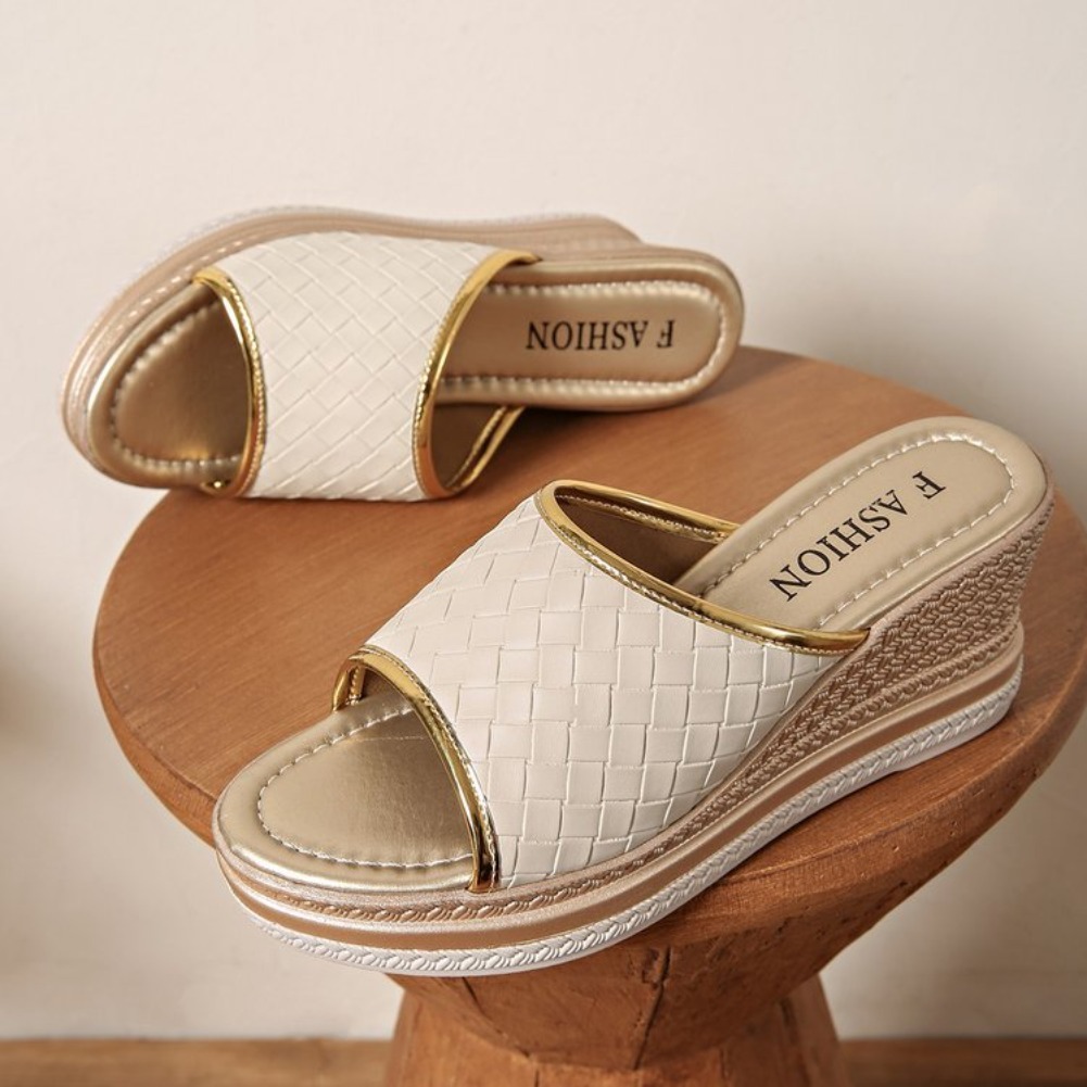 Summer Peep Toe Chunky Platfor - Women Shoes Size 7 评论和价格