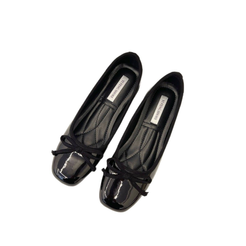 Shallow Female Soft Round Ladi - Shoes For Women Flats 评论和价格