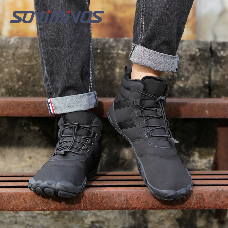 Mens Womens Snow Boots Barefoo - Women'S Shoes With Wide Toe Box 评论和价格