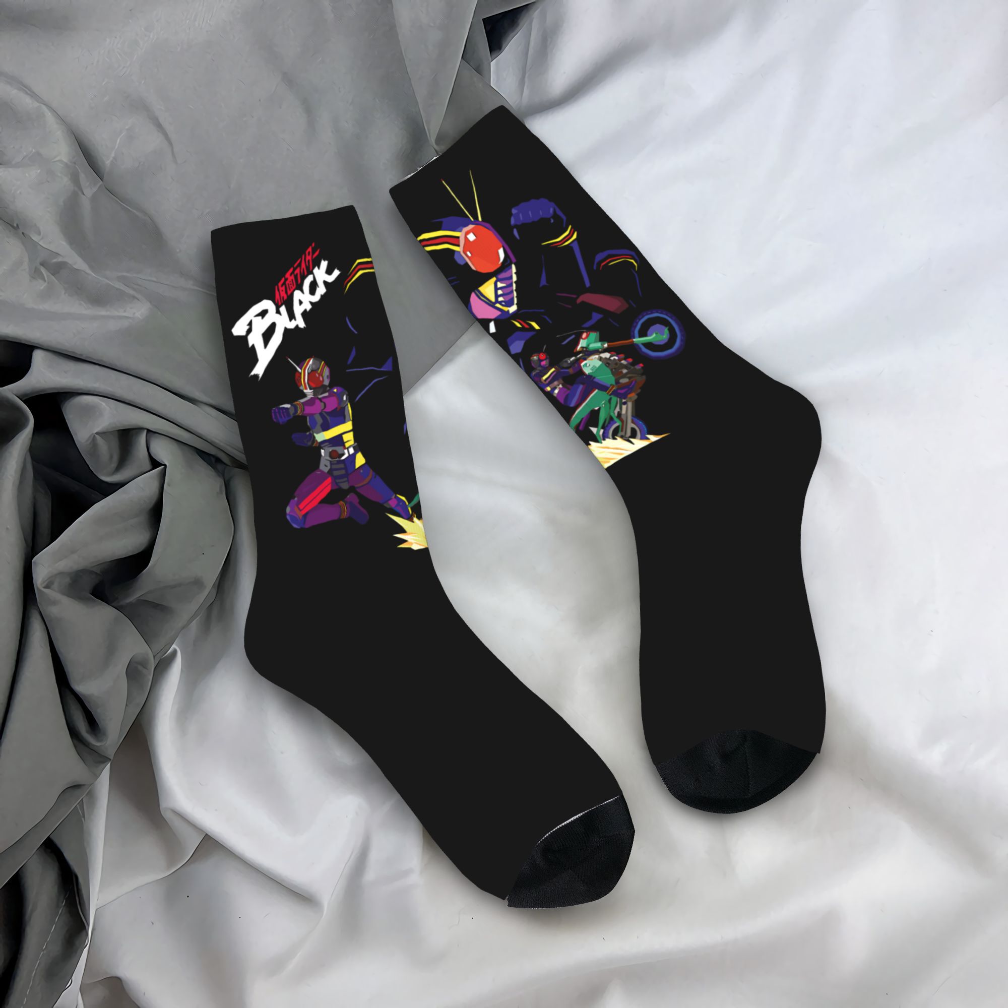 Kamen Rider Black  Middle Sock - Women'S Shoes For Crews 评论和价格